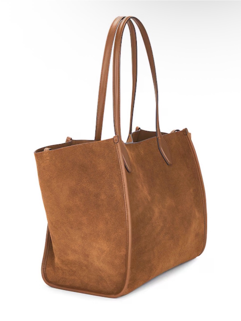 Madewell Lexington Oversized Suede Tote. - Picture 9 of 14
